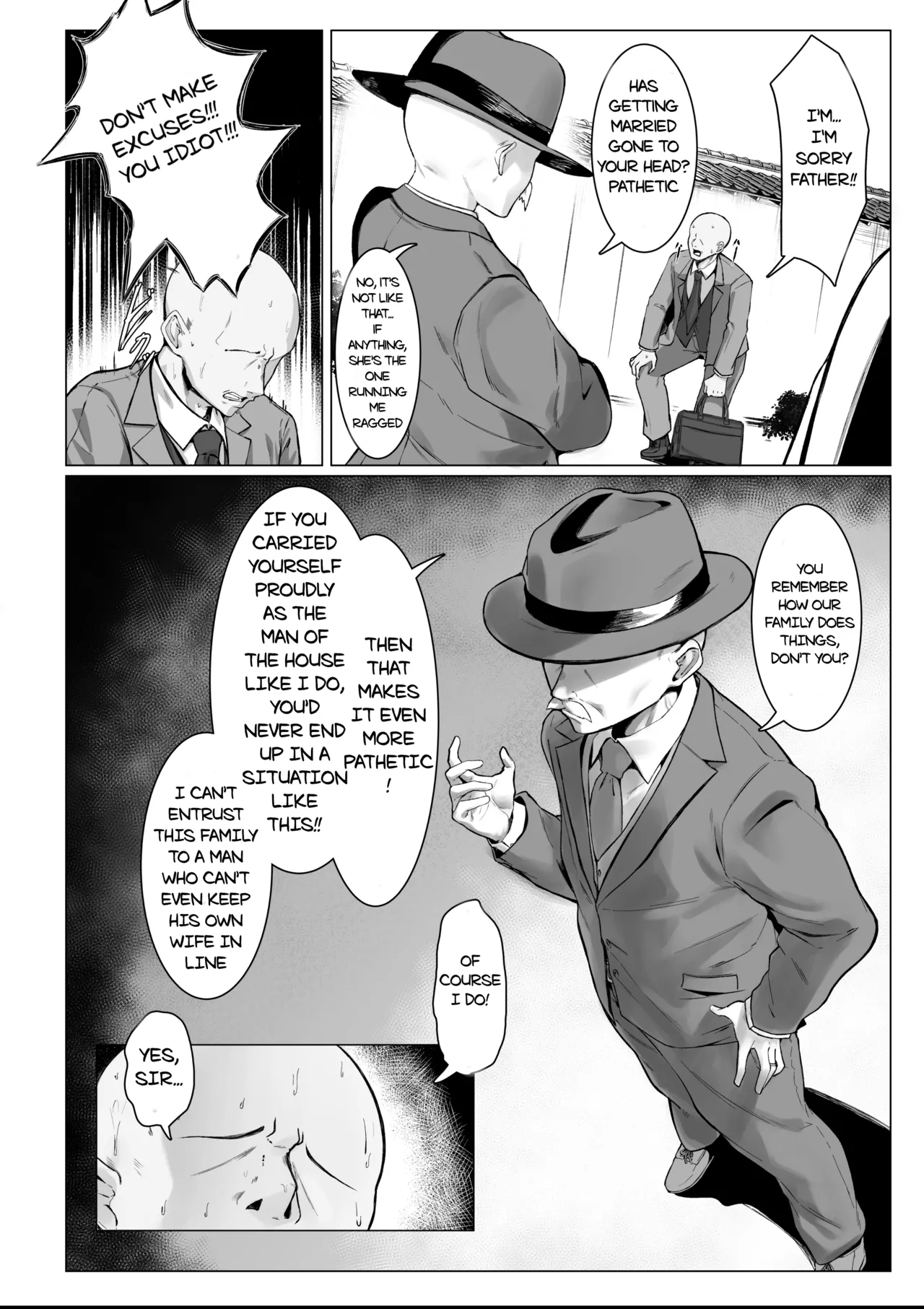 Hentai Manga Comic-The Gloomy Housewife Puts Her Domineering Husband in His Place-Read-45